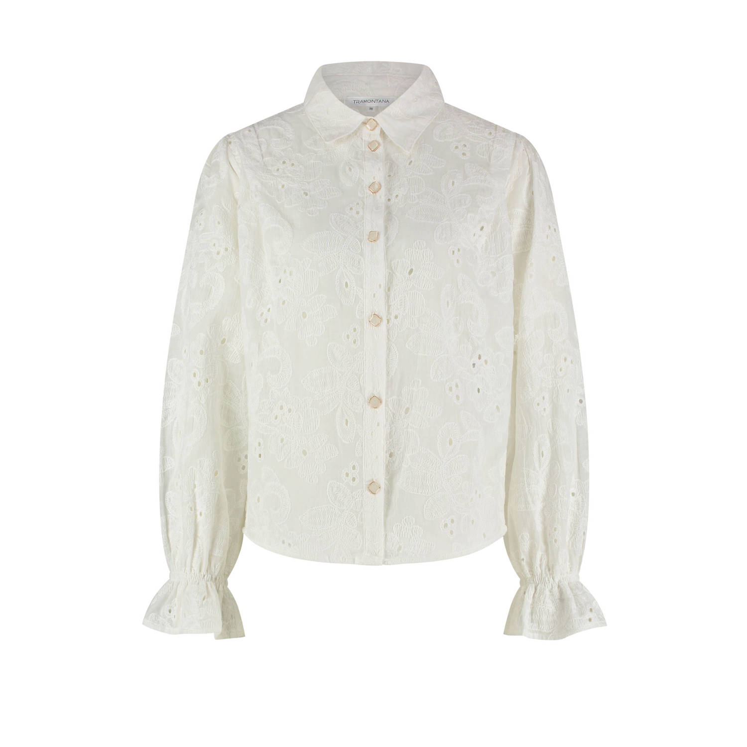 Tramontana blouse Q17-11-301 1100 White Dames