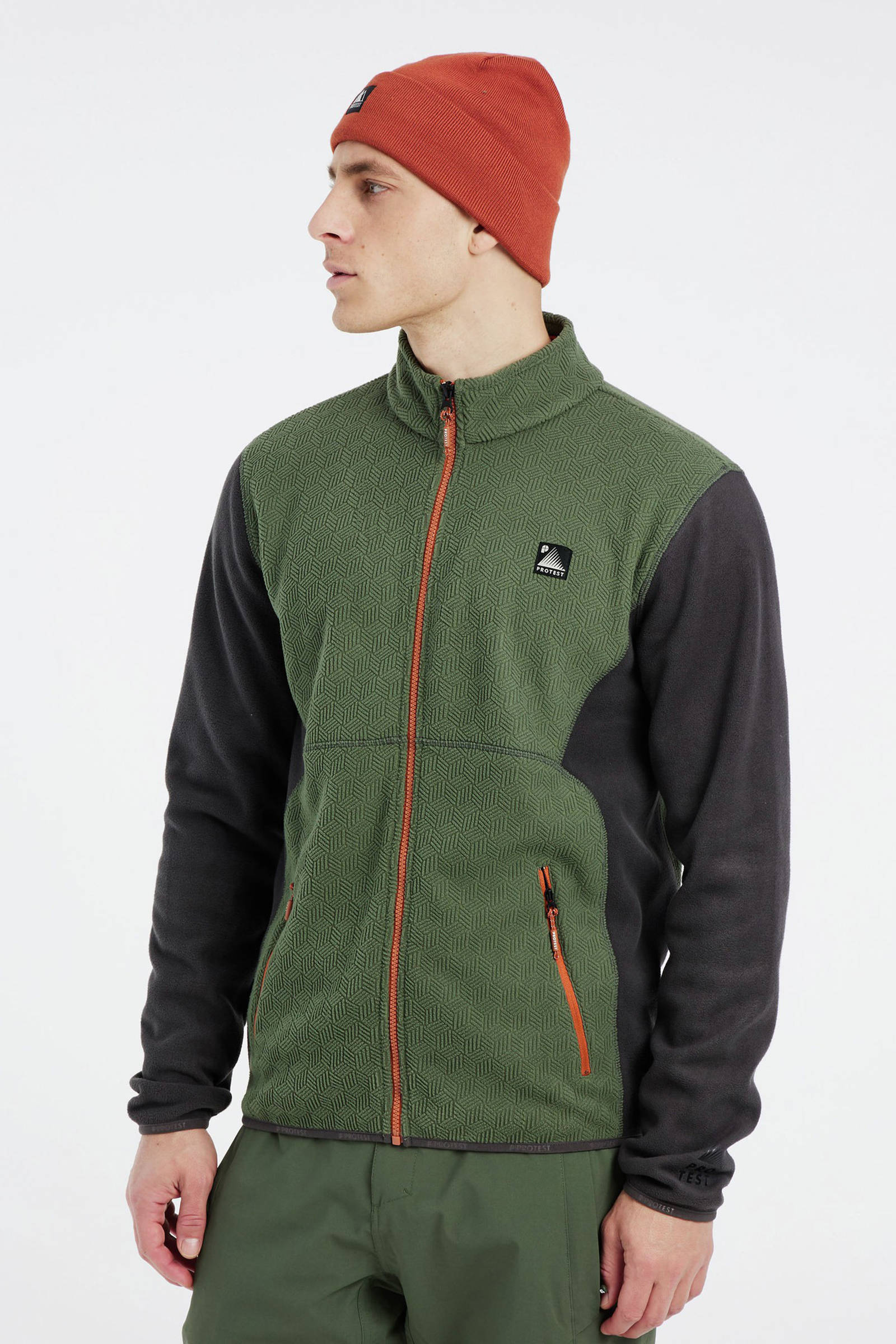 Groen discount fleece vest