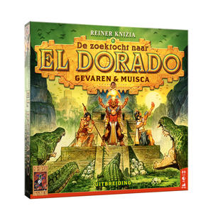 Wehkamp 999 Games De Zoektocht naar El Dorado: Gevaren & Muisca Uitbreiding uitbreidingsspel aanbieding