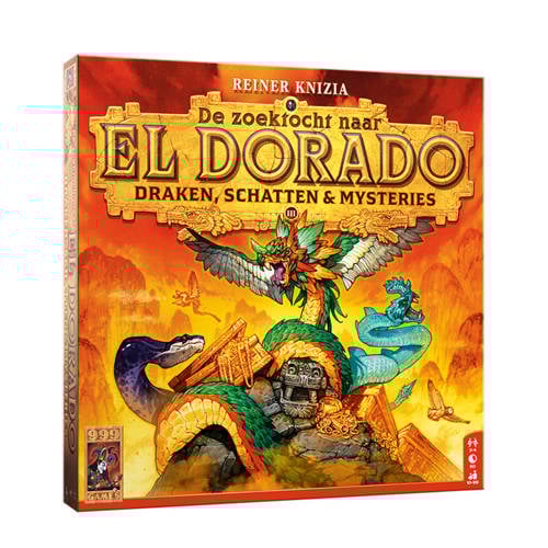 Wehkamp 999 Games De Zoektocht naar El Dorado: Draken, Schatten & Mysteries Uitbreidingsspel aanbieding