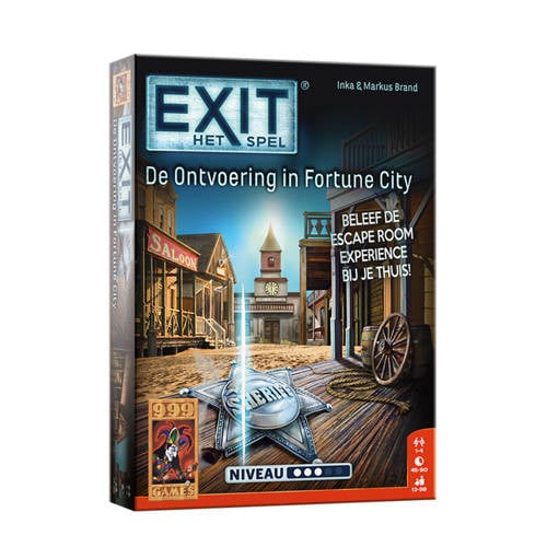 999 Games EXIT - De Ontvoering in Fortune City afbeelding