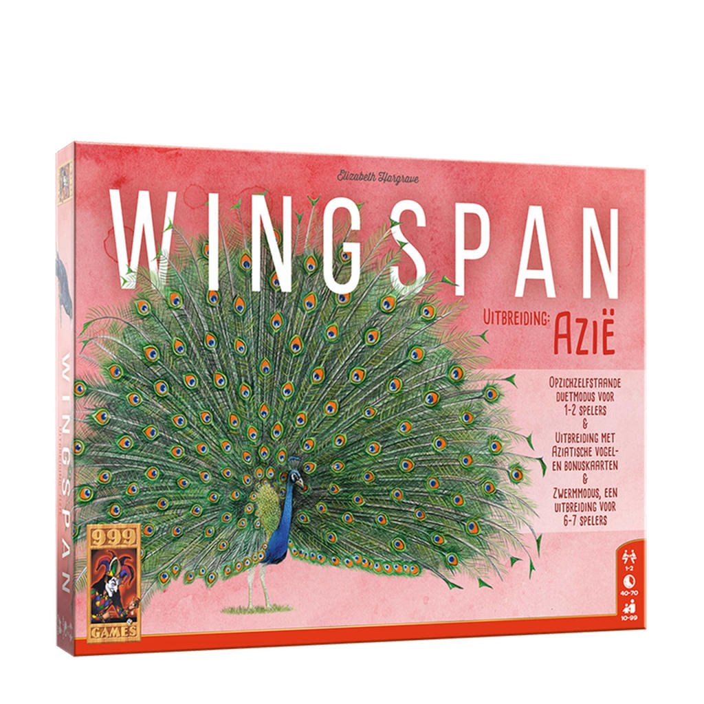 999 Games wingspan uitbreiding: azië uitbreidingsspel