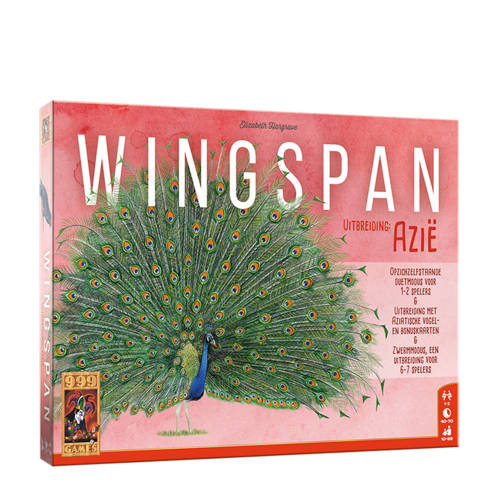 Wehkamp 999 Games Wingspan uitbreiding: Azië uitbreidingsspel aanbieding