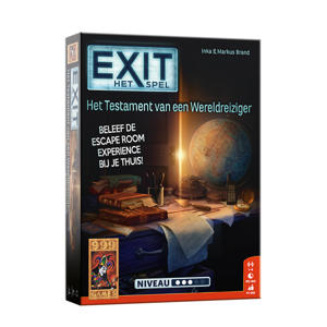 Wehkamp 999 Games EXIT - Het Testament van een Wereldreiziger aanbieding