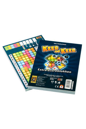 scoreblokken keer op keer twee stuks level 1 uitbreidingsspel