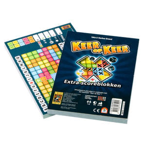 scoreblokken keer op keer twee stuks level 1 uitbreidingsspel