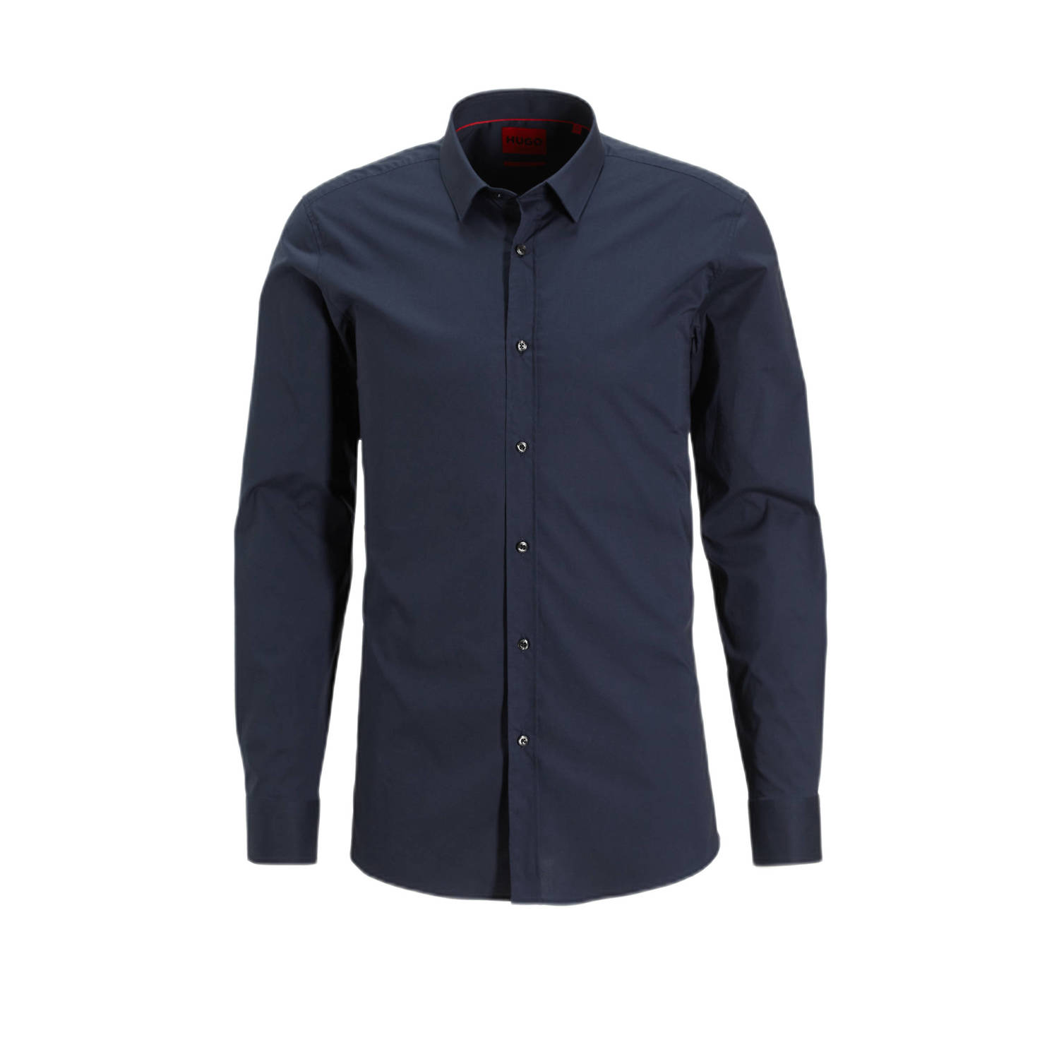 HUGO super slim fit overhemd Elisha02 navy