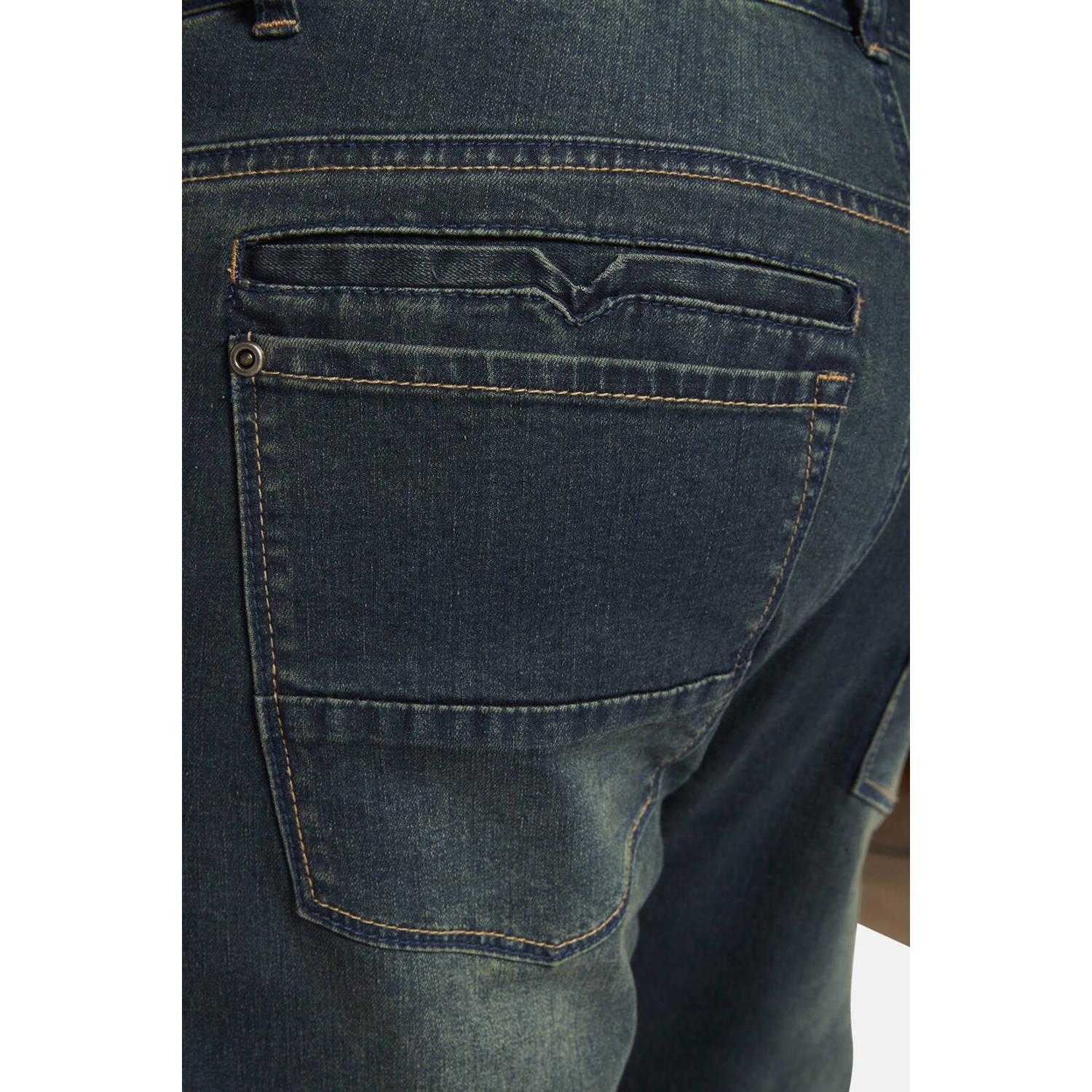 Charles Colby +FIT Collectie loose fit jeans BARON TAHAMS Plus Size donkerblauw