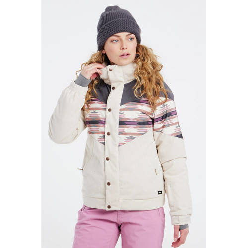 Protest ski-jas PRTLUCHU offwhite/roze afbeelding