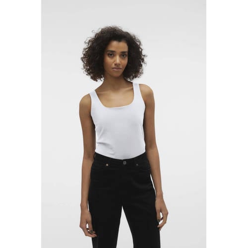 VERO MODA VMMILLION top wit afbeelding