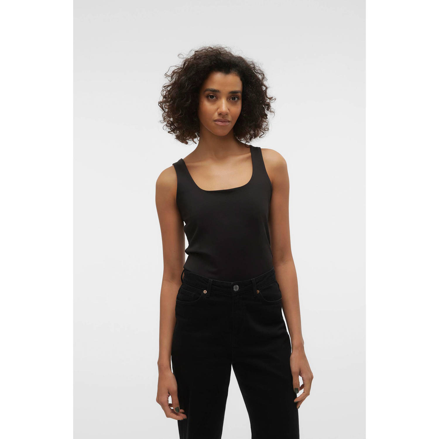 VERO MODA VMMILLION TOP 2-WAY zwart
