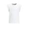 Anytime T-shirt met ruffle wit