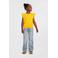 Anytime anytime T-shirt met ruffle geel