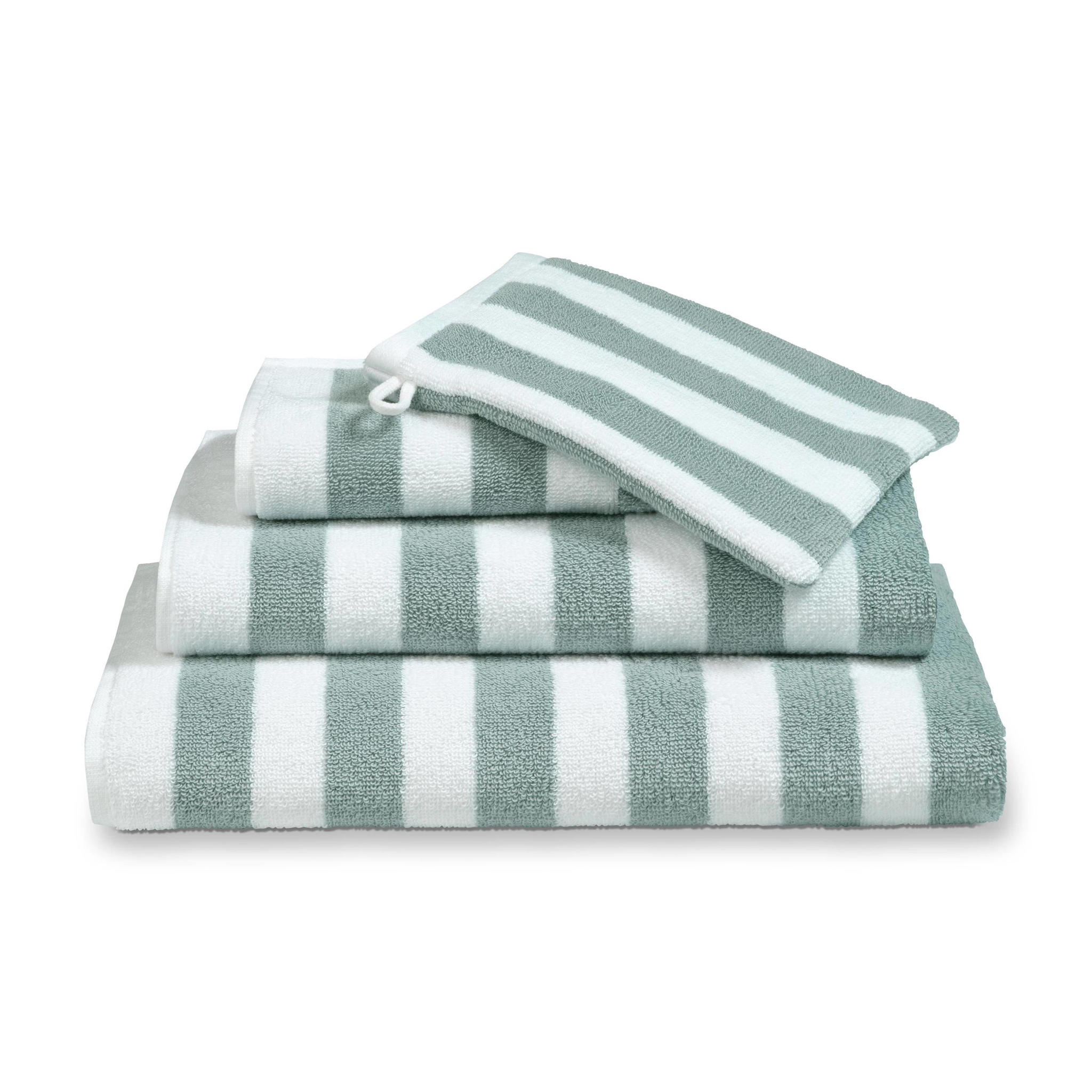 Vandyck handdoek Verona Stripes (set van 2) (110x60 cm) - Afbeelding 2