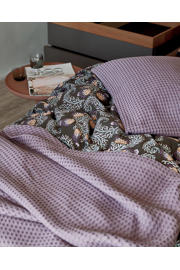 thumbnail: Vandyck katoenen bedsprei pique waffle (lichtpaars) (160x250 cm)