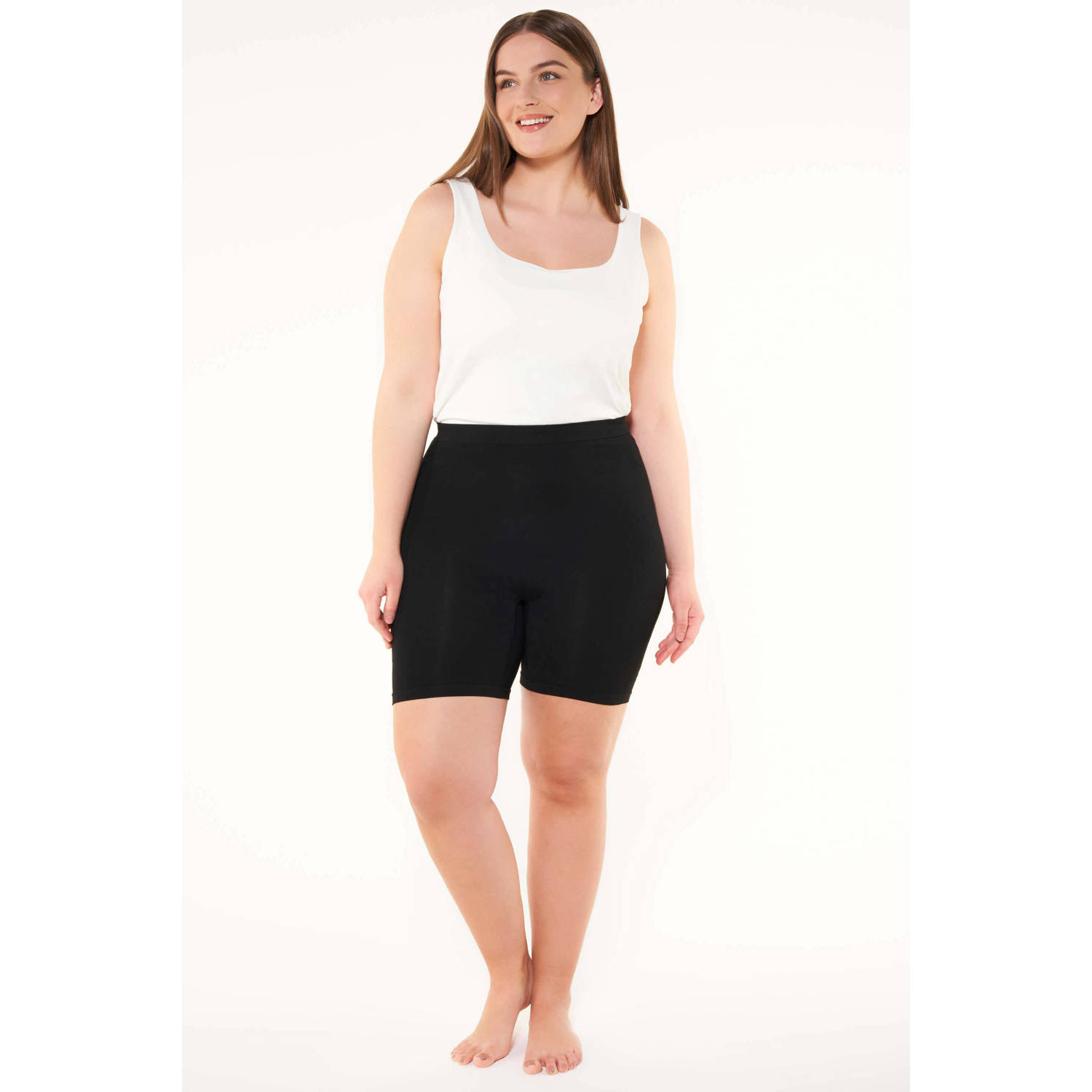 MS Mode high waist skinny short (set van 2)