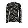 Vingino longsleeve Jaime met all over print zwart/beige