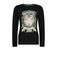 Vingino longsleeve Joliene met printopdruk zwart