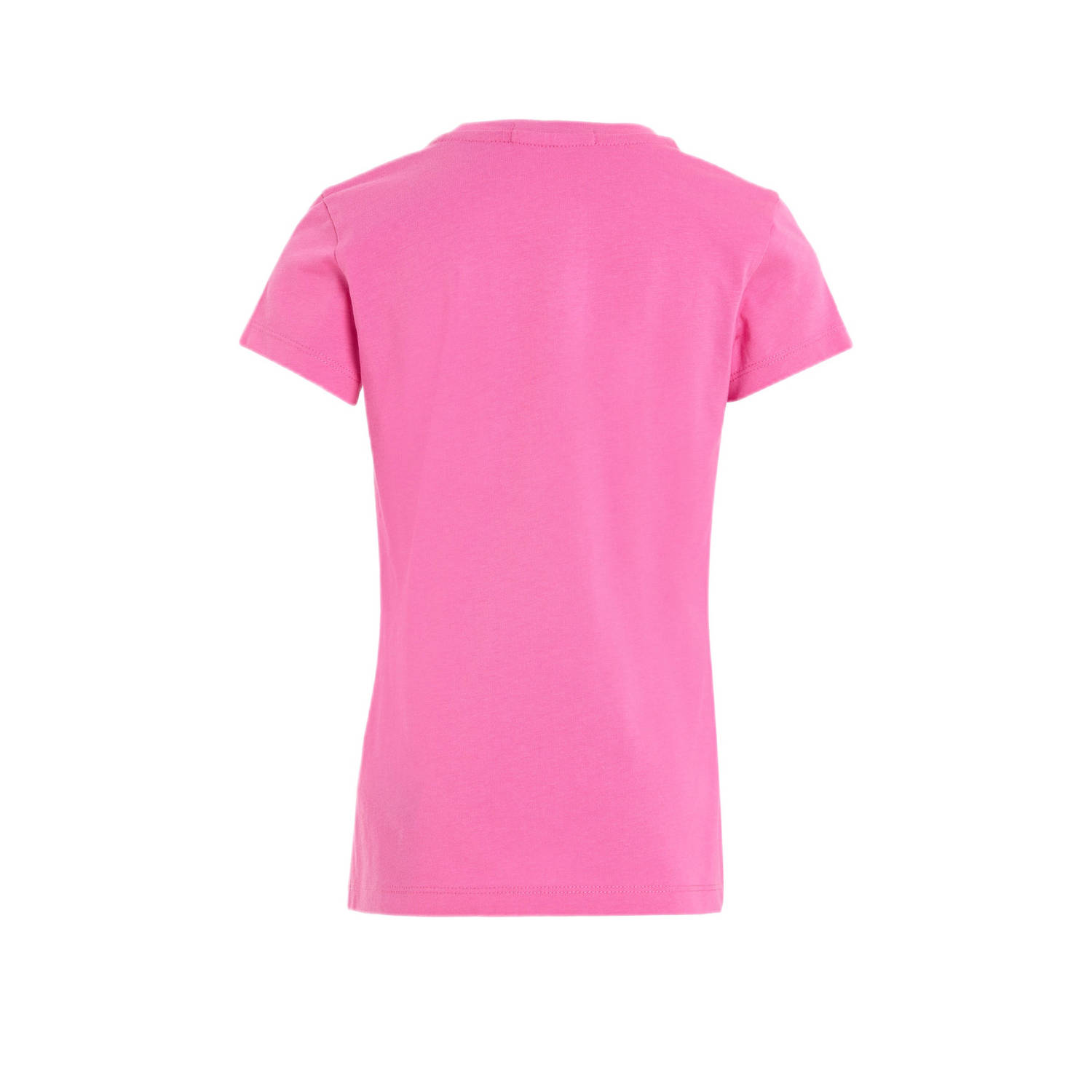 Calvin Klein T-shirt met logo felroze