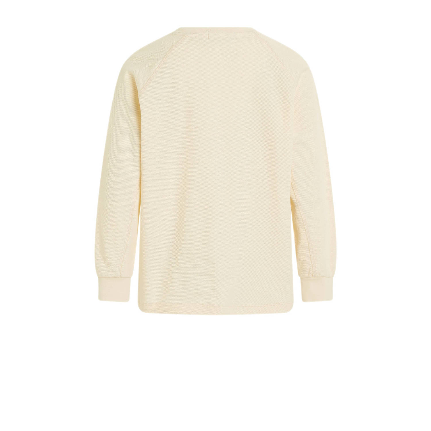 Calvin Klein longsleeve met logo beige