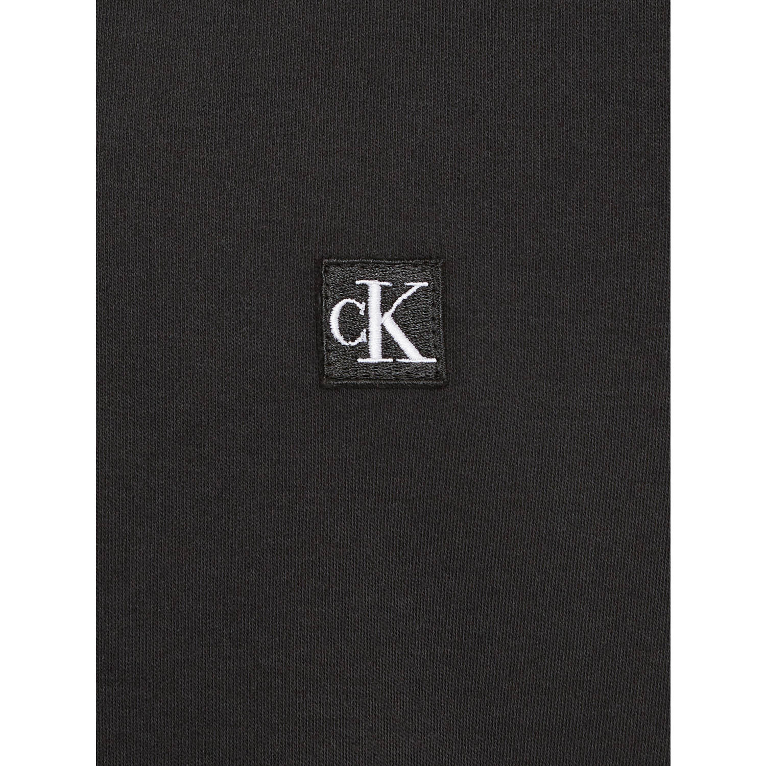 Calvin Klein polo met logo zwart