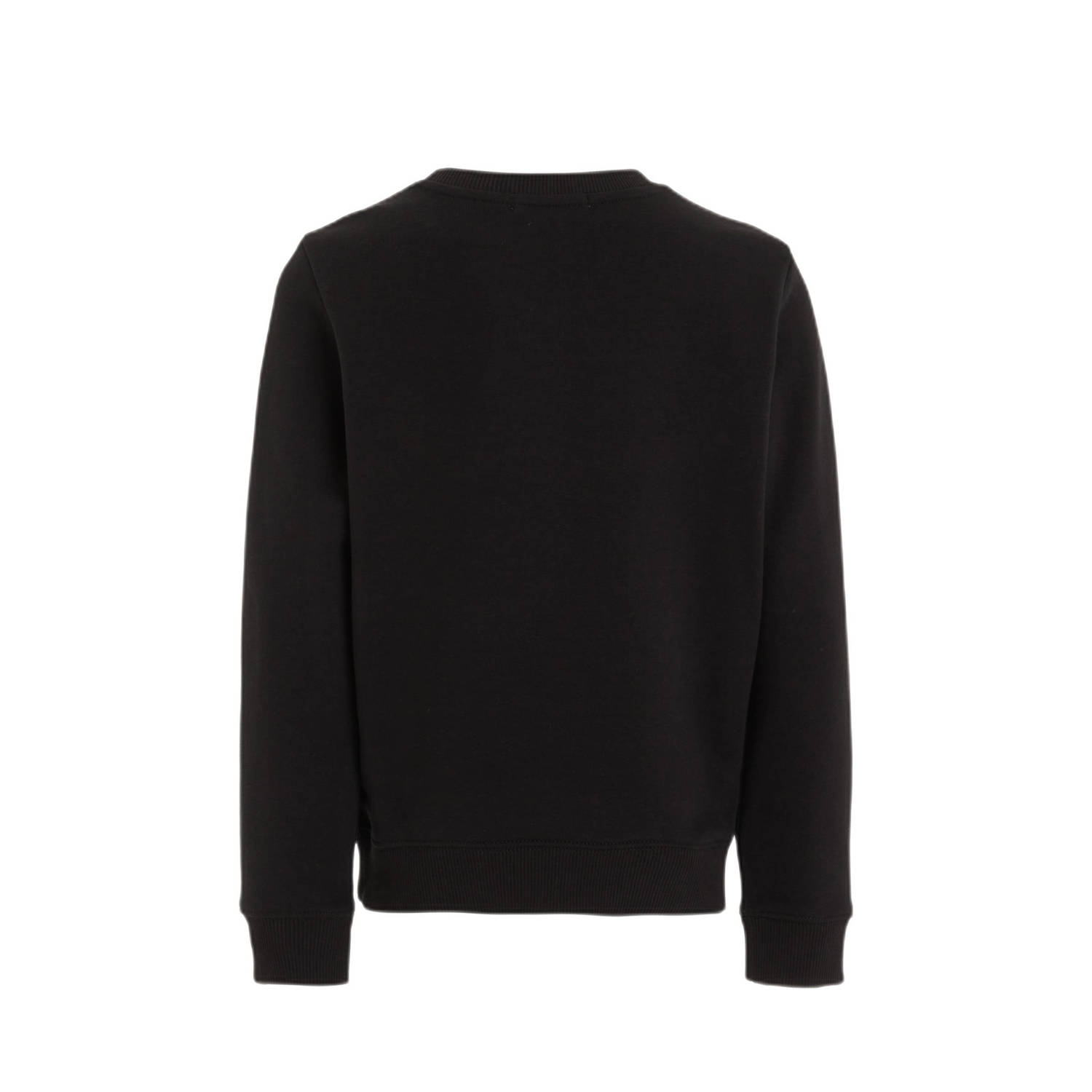 Calvin Klein sweater met logo zwart