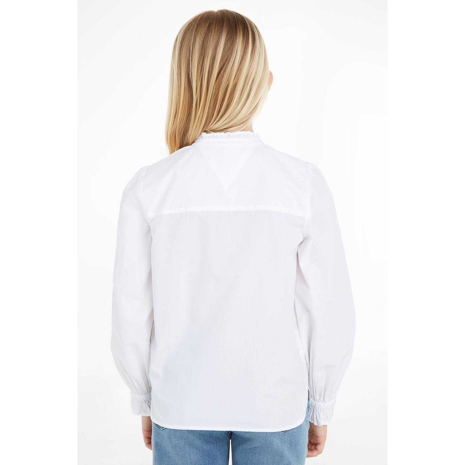 Tommy Hilfiger blouse RUFFLE wit