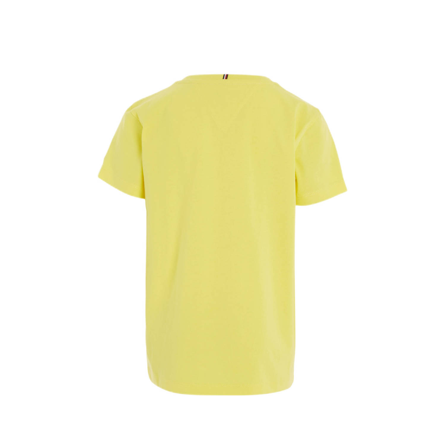 Tommy Hilfiger T-shirt TOMMY BAGELS met printopdruk citroengeel