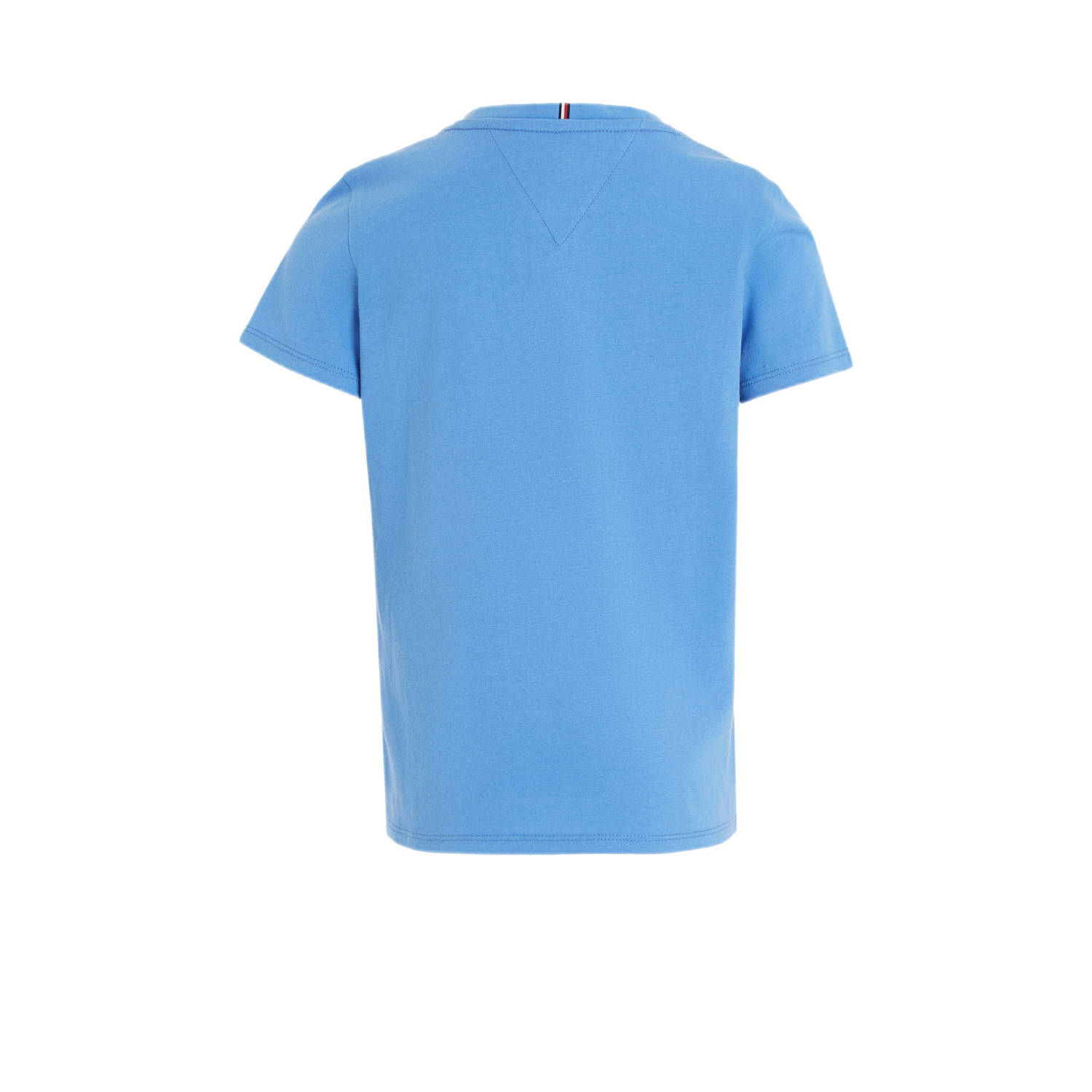 Tommy Hilfiger T-shirt met logo lichtblauw