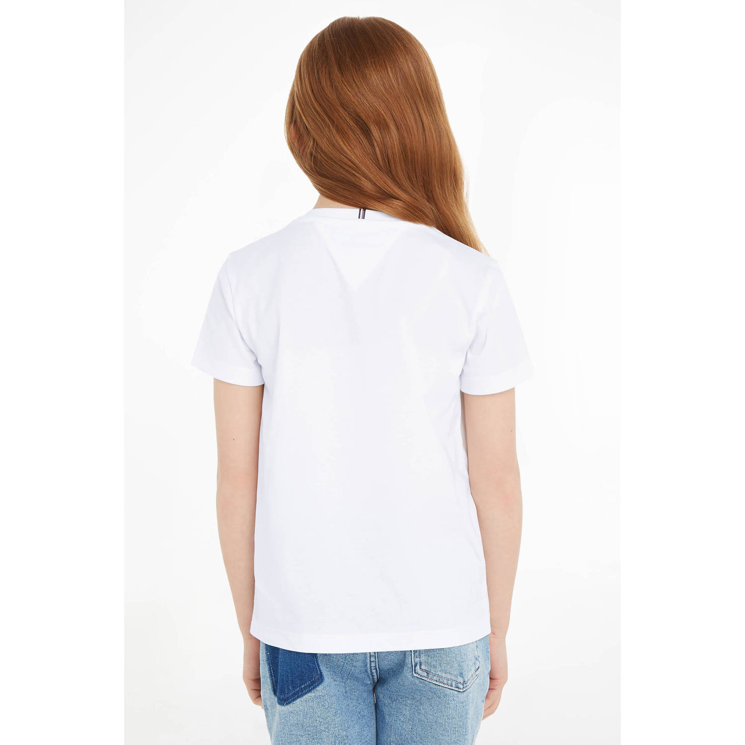Tommy Hilfiger T-shirt TOMMY BAGELS met printopdruk wit