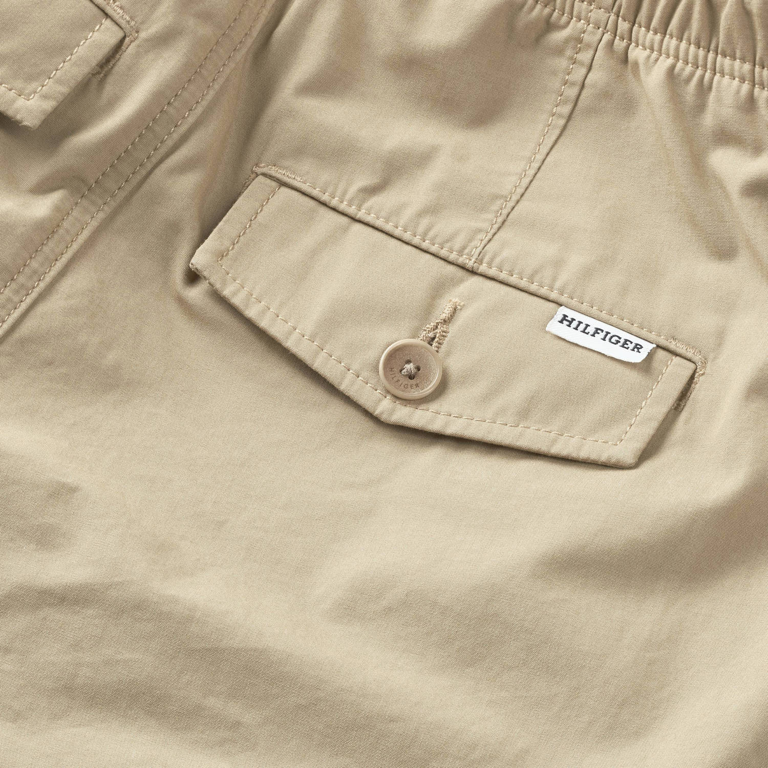 Tommy Hilfiger broek met logo beige