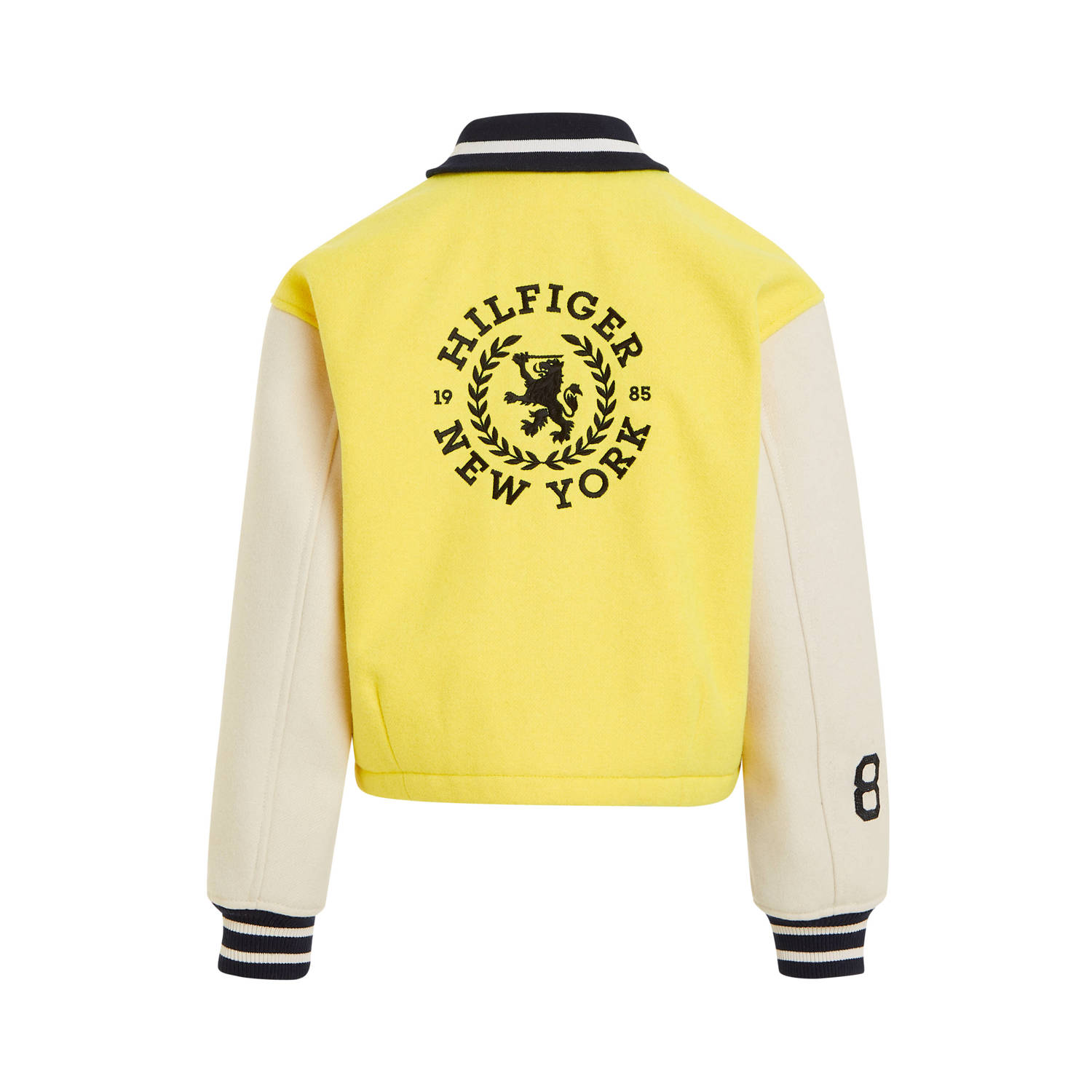 Tommy Hilfiger bomberjack zomer VARSITY geel ecru