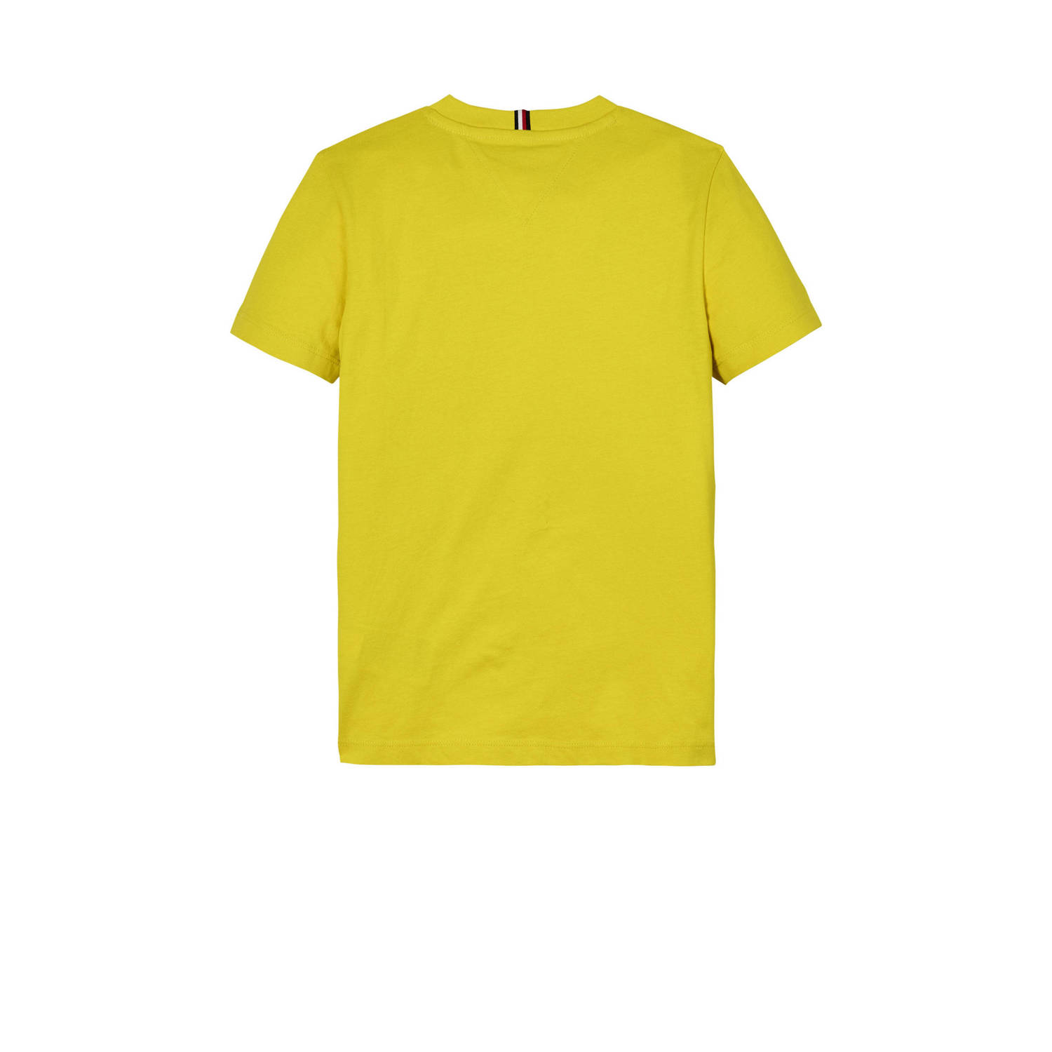 Tommy Hilfiger T-shirt met logo knalgeel