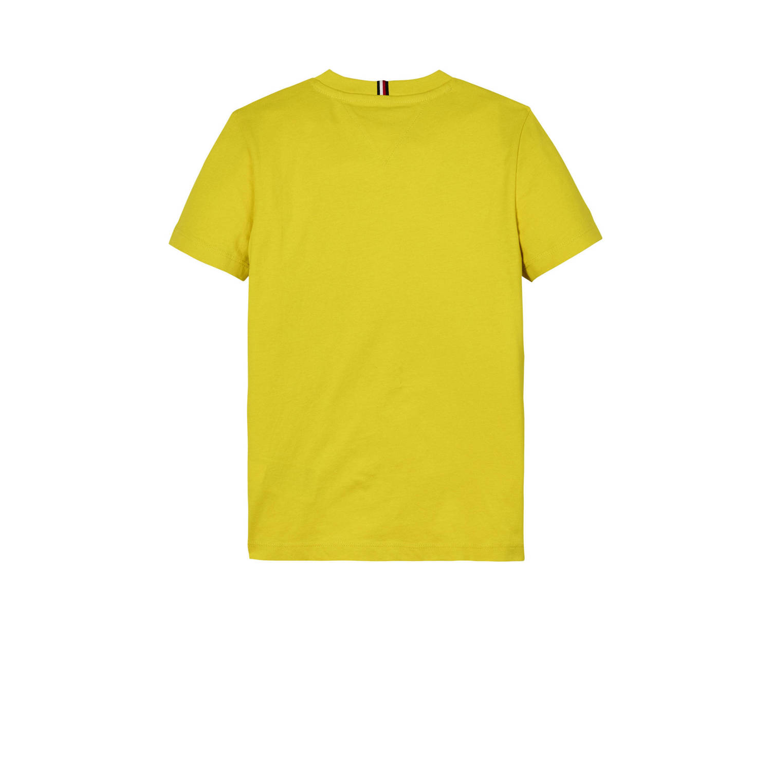 Tommy Hilfiger T-shirt met logo knalgeel