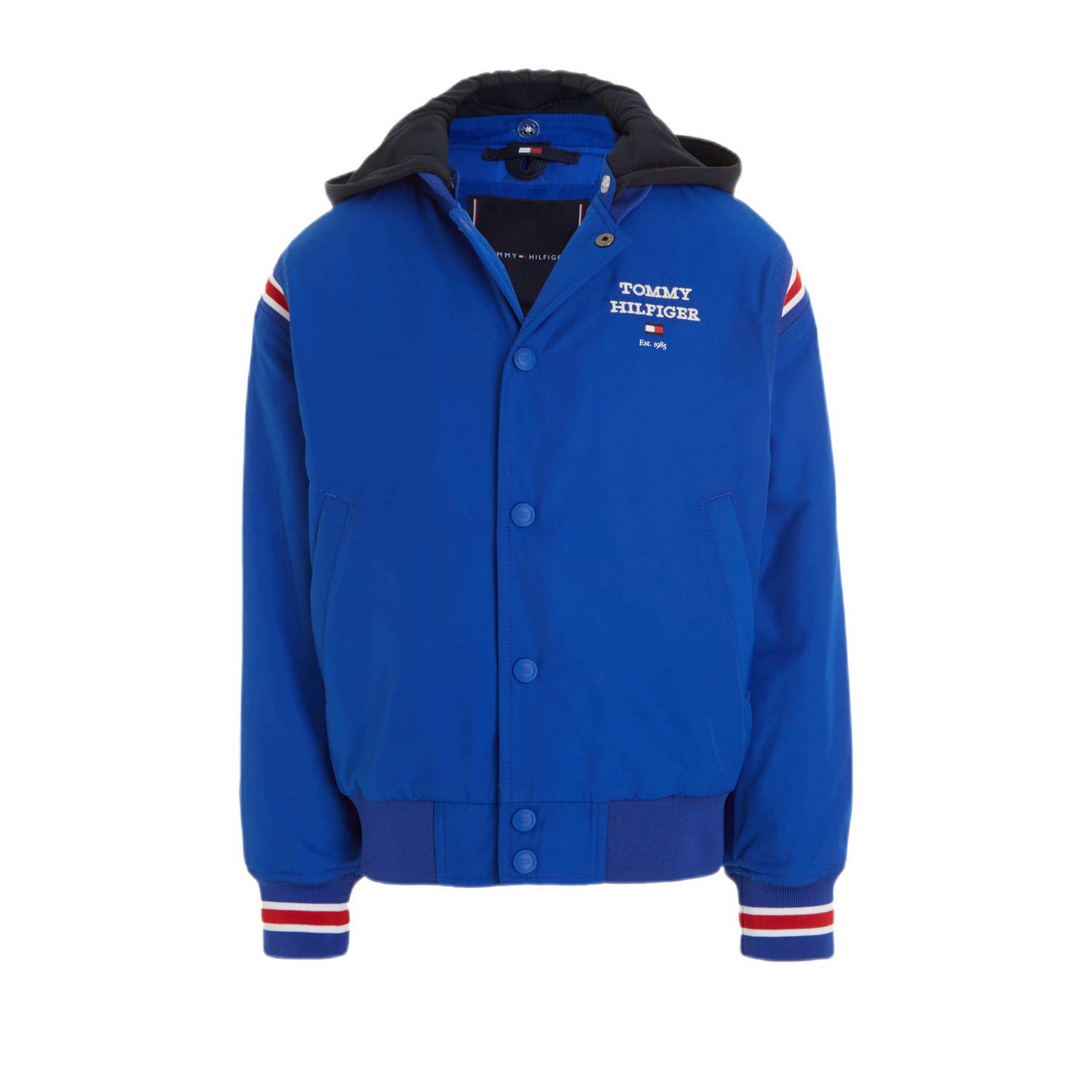 Tommy Hilfiger baseball jacket felblauw rood