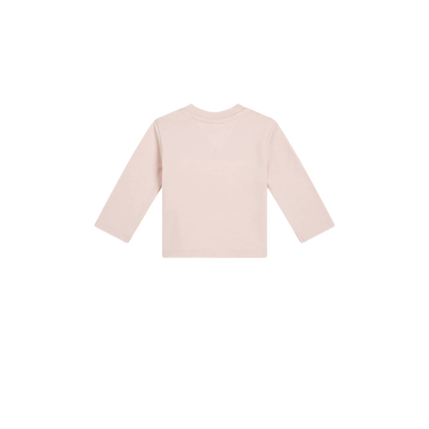 Tommy Hilfiger T-shirt met logo lichtroze