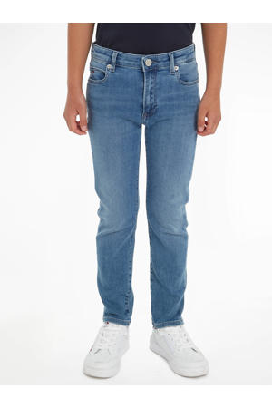 slim fit jeans medium blue denim