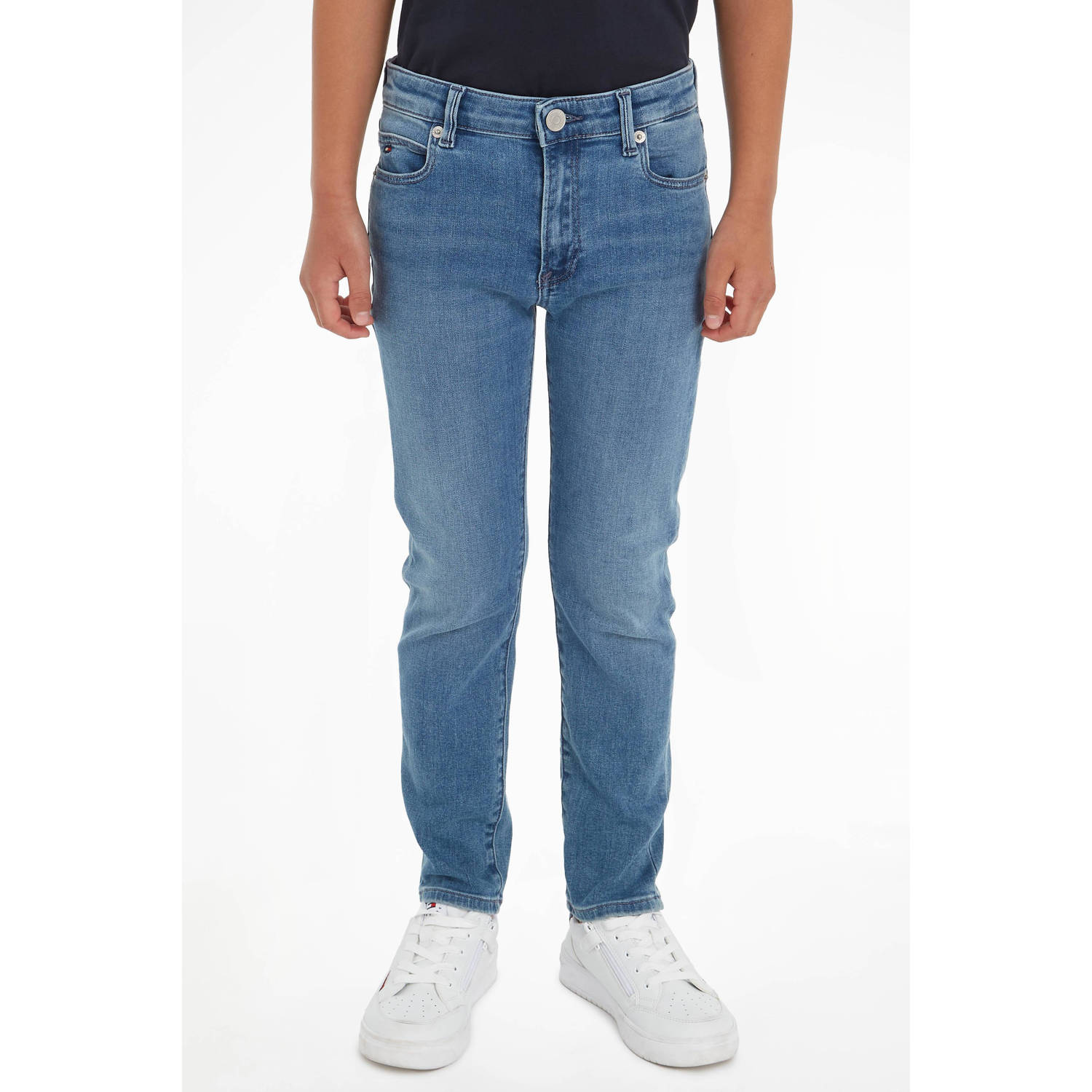 Tommy Hilfiger slim fit jeans medium blue denim