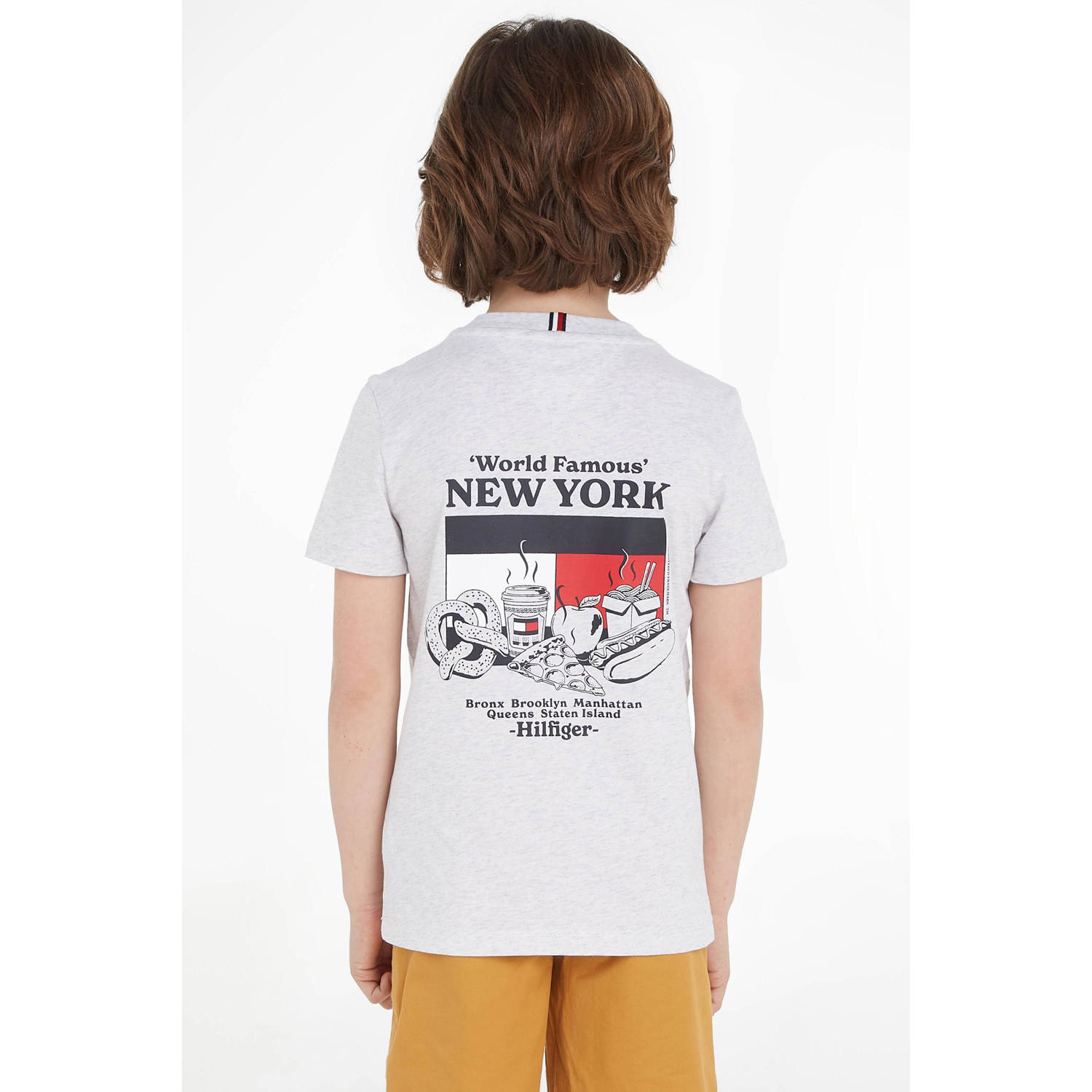 Tommy Hilfiger T-shirt FINEST met logo wit