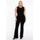 YOEK flared broek zwart