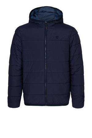 gewatteerde jas Garfield met logo blauw