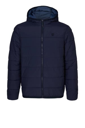 gewatteerde jas Garfield met logo blauw