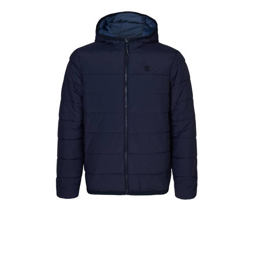 Timberland gewatteerde jas Garfield met logo blauw afbeelding