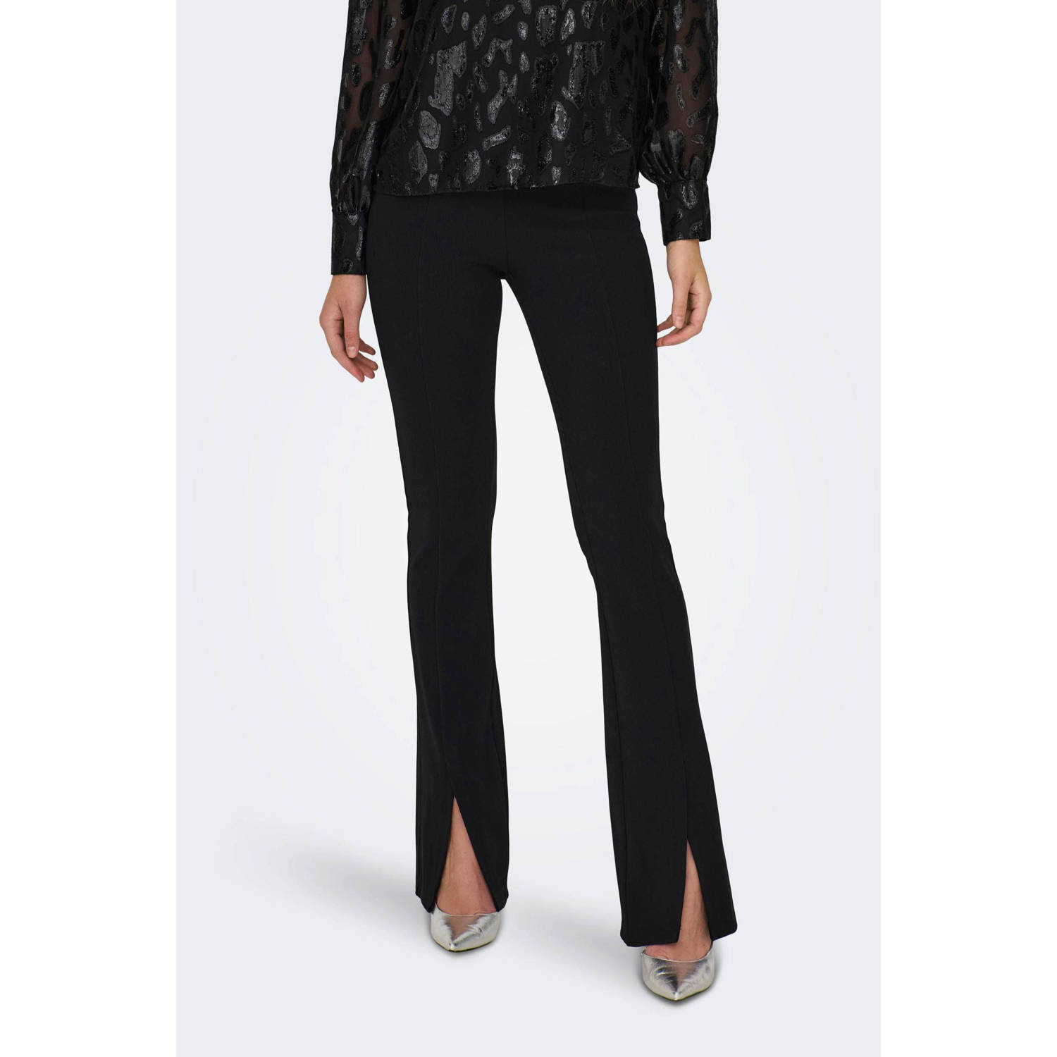 ONLY flared legging ONLNAOMI zwart