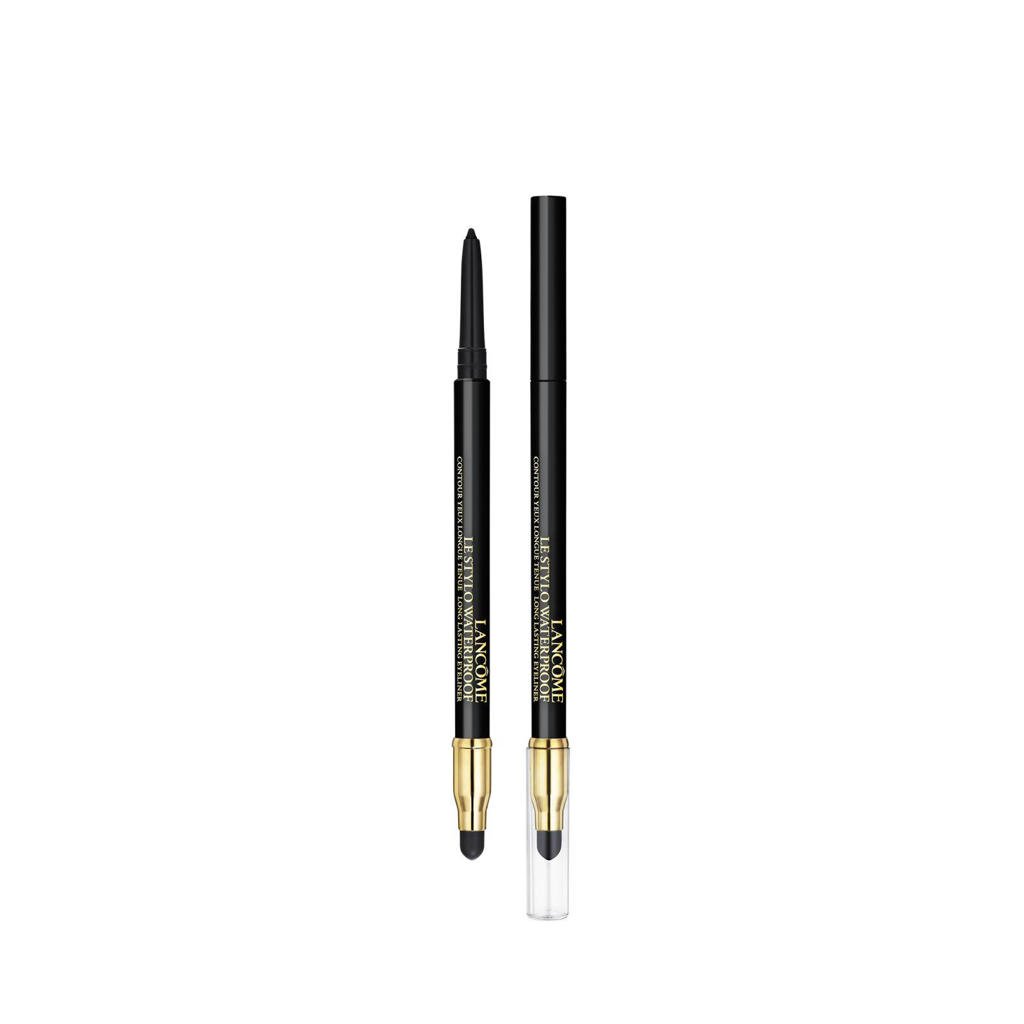 Lancôme Le Stylo Waterproof oogpotlood - 02 Black Matte