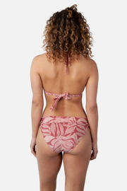 thumbnail: Barts voorgevormde triangel bikinitop Akamu koraalrood/wit