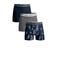 Muchachomalo boxershort - donkerblauw/grijs (set van 3)