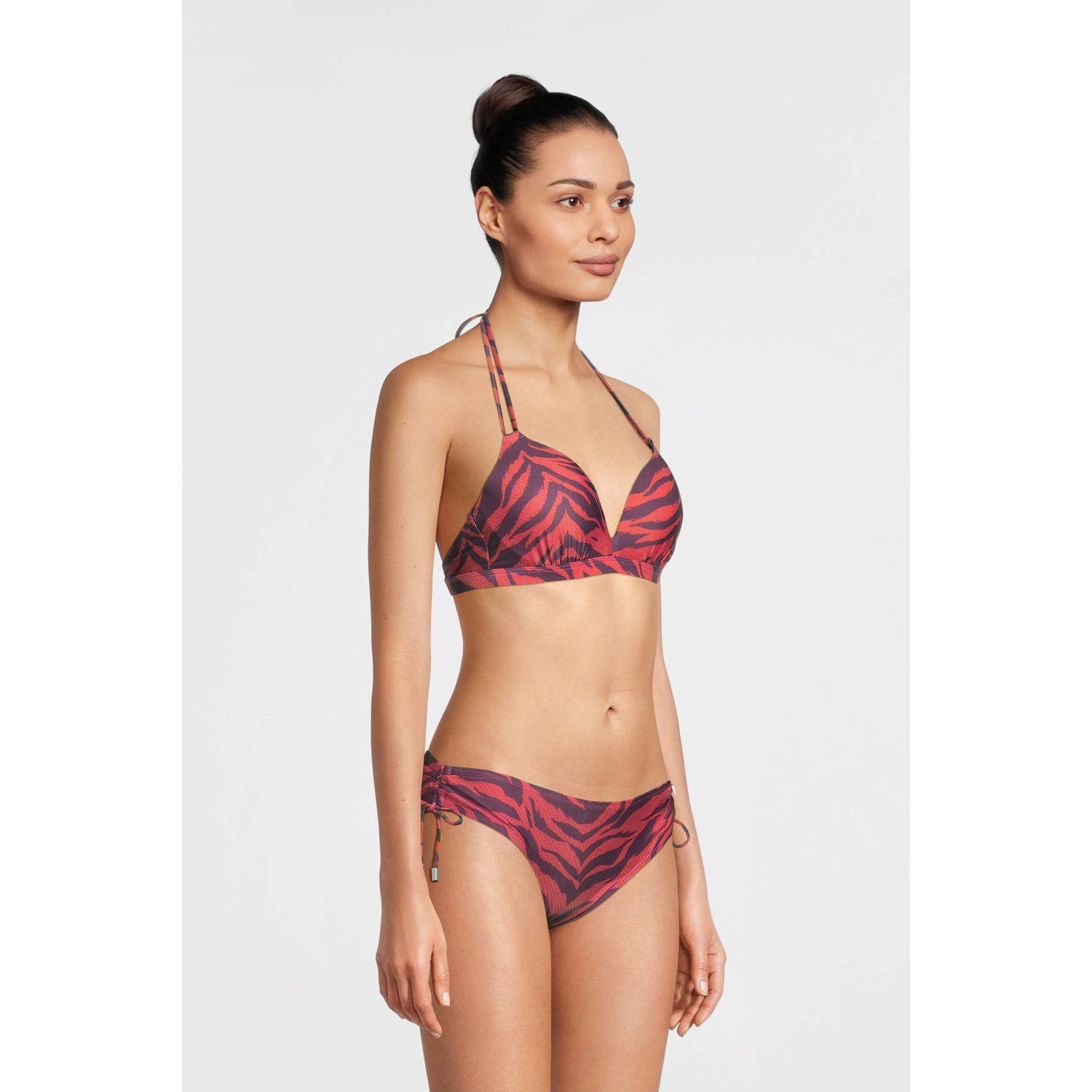 Beachlife bikinibroekje roze paars