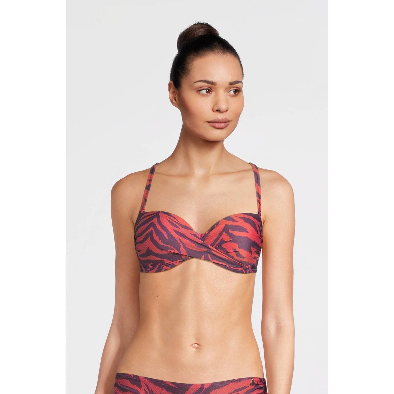 Beachlife Zigzag Zebra Waist Bottom