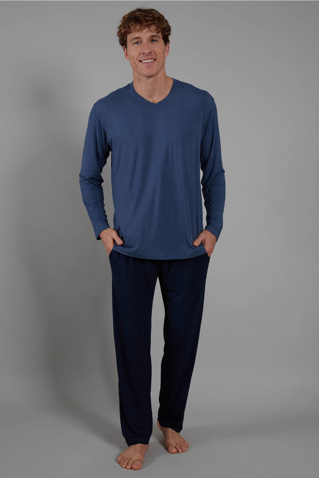 CECEBA pyjama set met bamboe blauw